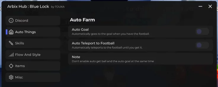 Arbix Hub Blue Lock Rivals Script